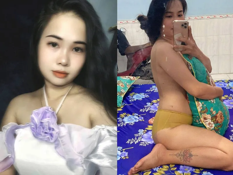Người vợ dâm cằm điện thoại tự quay người chồng xoạc mình